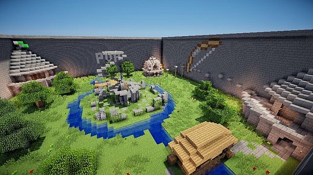 Minecraft pvp arena copy and paste